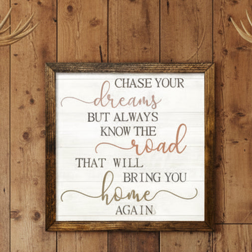 Timberland Frame Boho Chase Your Dreams