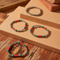 Red River Ritual Bracelet in Aqua Red