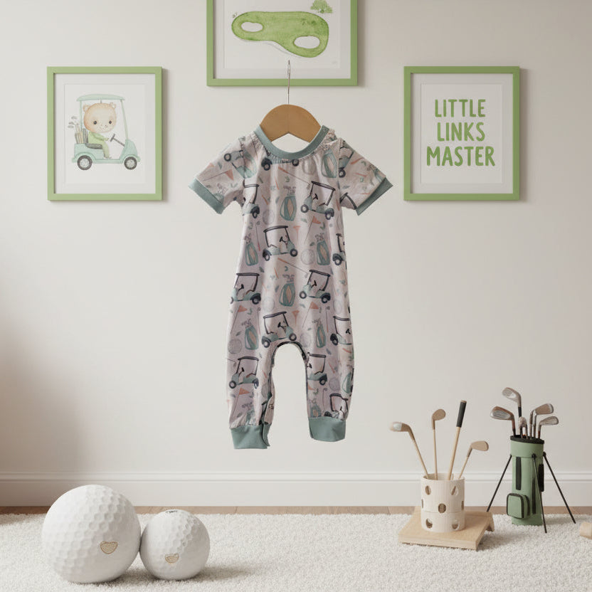 Wedge Golf Romper Boy Romper