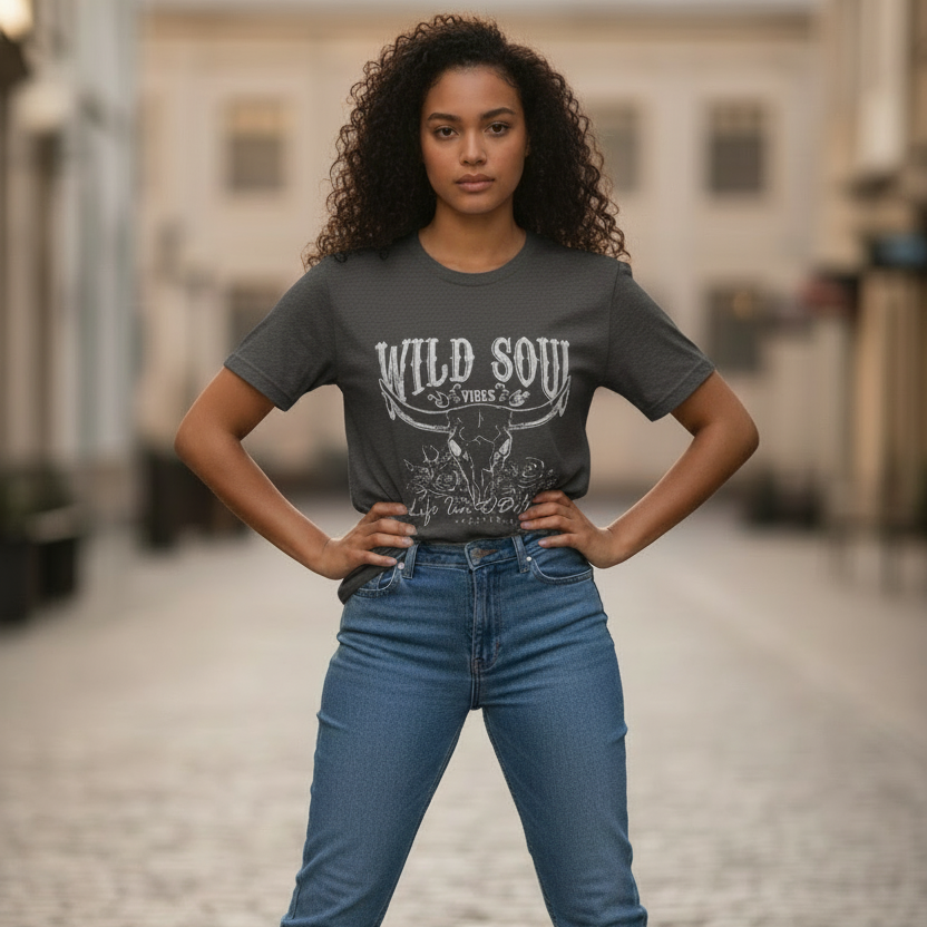 Western Vintage Wild Soul Graphic Tee