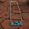 Aztec Bar Necklace