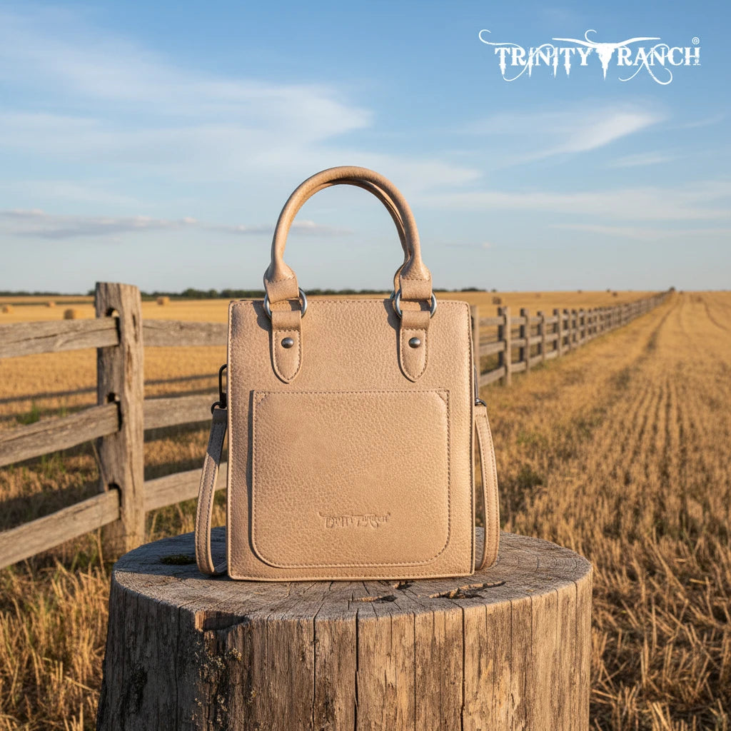 Trinity Ranch Hair On Cowhide Top Handle Tote/Crossbody