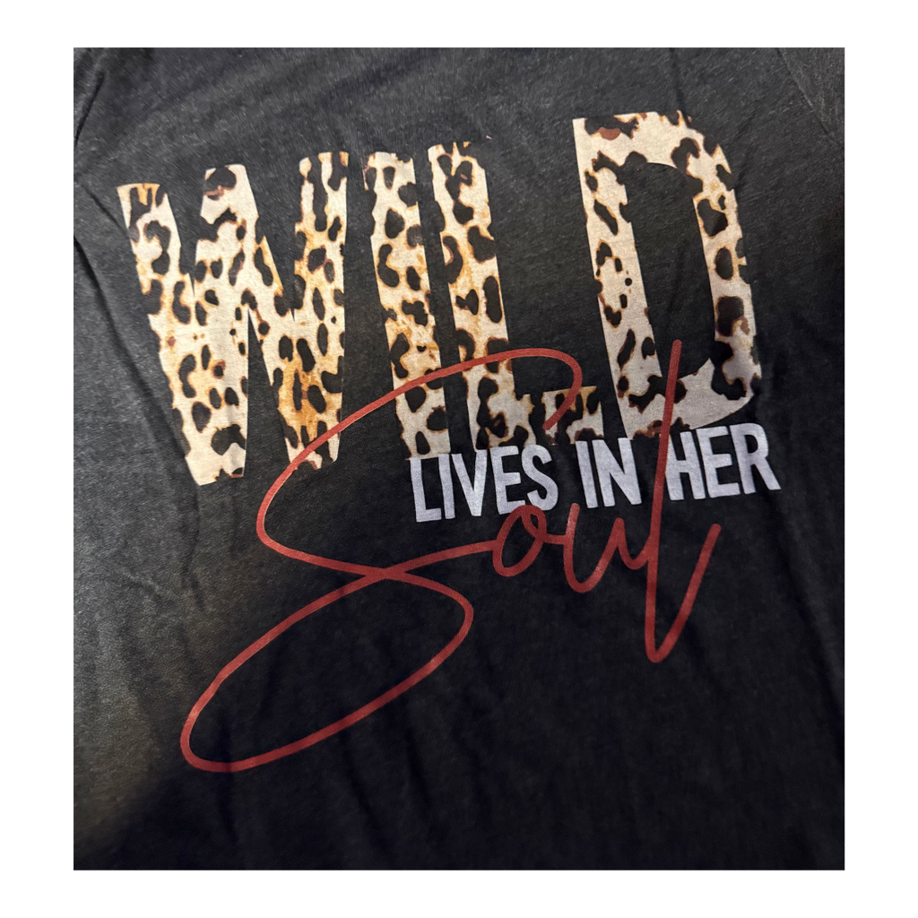 Wild Lives In Her Tee
