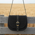Myra Bag - Yellowstone Iron Frontier Suede Leather