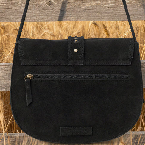 Myra Bag - Yellowstone Iron Frontier Suede Leather