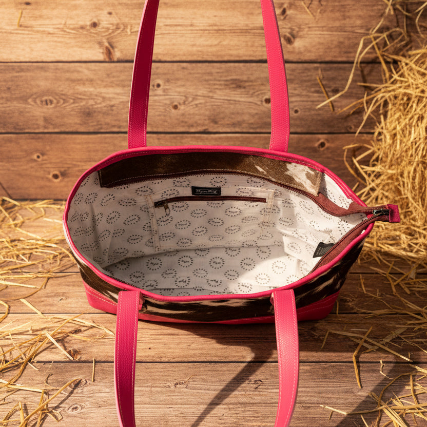 Myra Bag - Letterstone Trail Leather & Hairon
