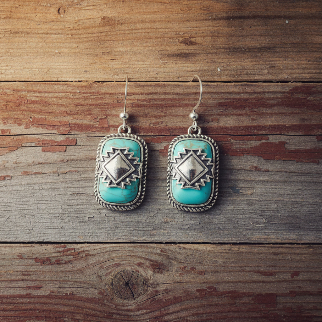 Zenith Stone Earrings