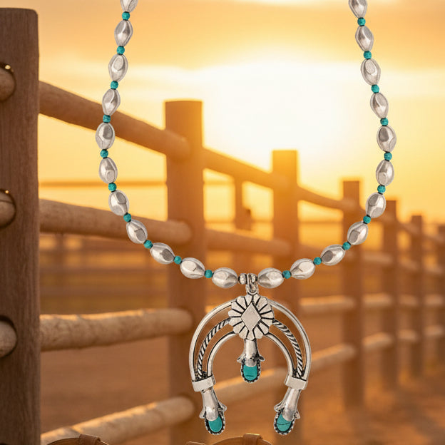 Pirtle Ridge Squash Blossom Necklace