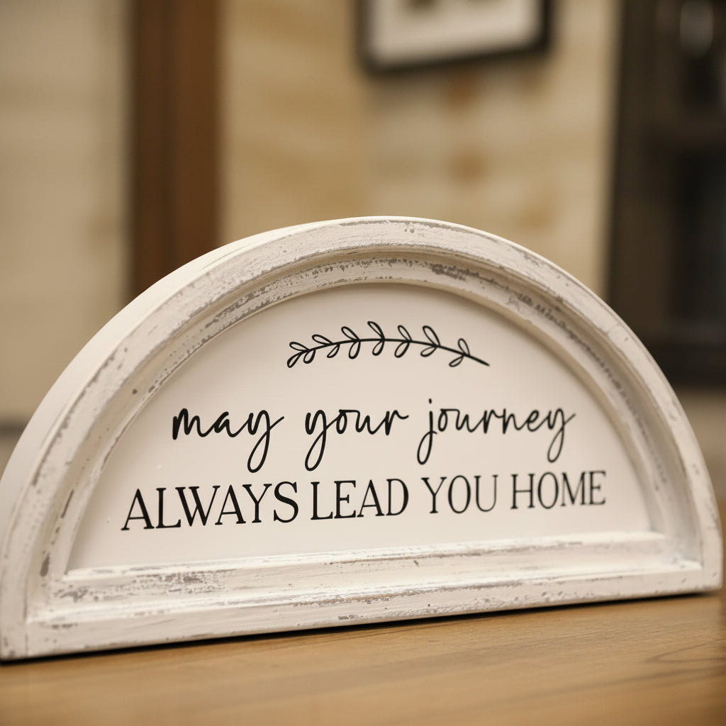 Framed Canvas - May Your Journey