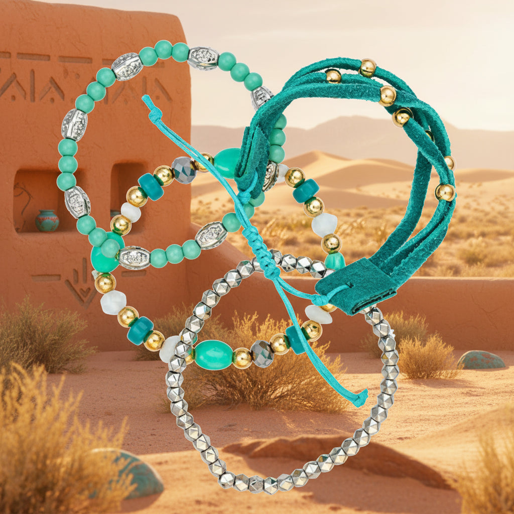 Gisele's Creek Stacked Bracelet
