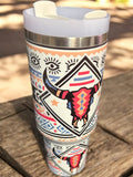 Bull Boho 40oz Handle Tumbler