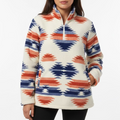 Western Tribal Sherpa Pullover