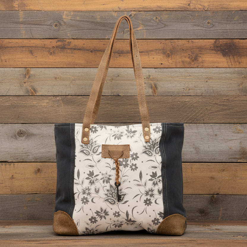 Abstract Key Myra Tote Bag