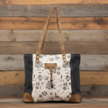 Abstract Key Myra Tote Bag