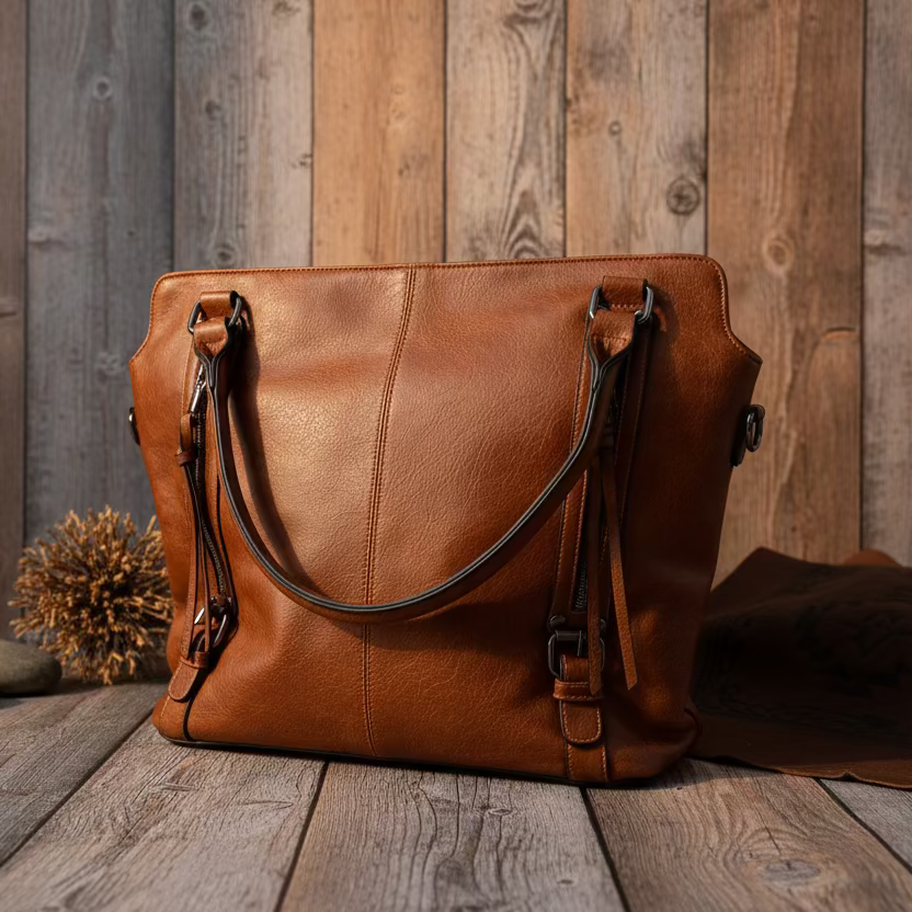 Genuine Leather Shoulder/Crossbody Bag