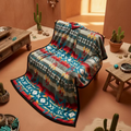 Plush Rockstar Blanket Baby Size Throw