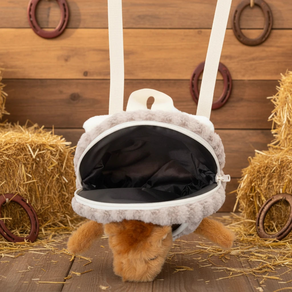 WhinnyPal Kids' Backpack in Toffee Brown