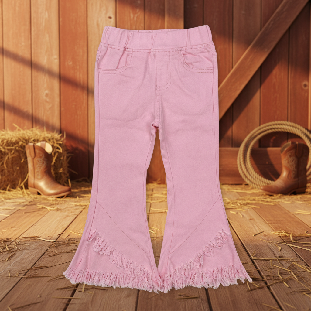 Tassel Pink Jeans