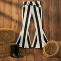 Black Striped Jeans