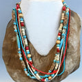 5 Strand SW Beaded Necklace