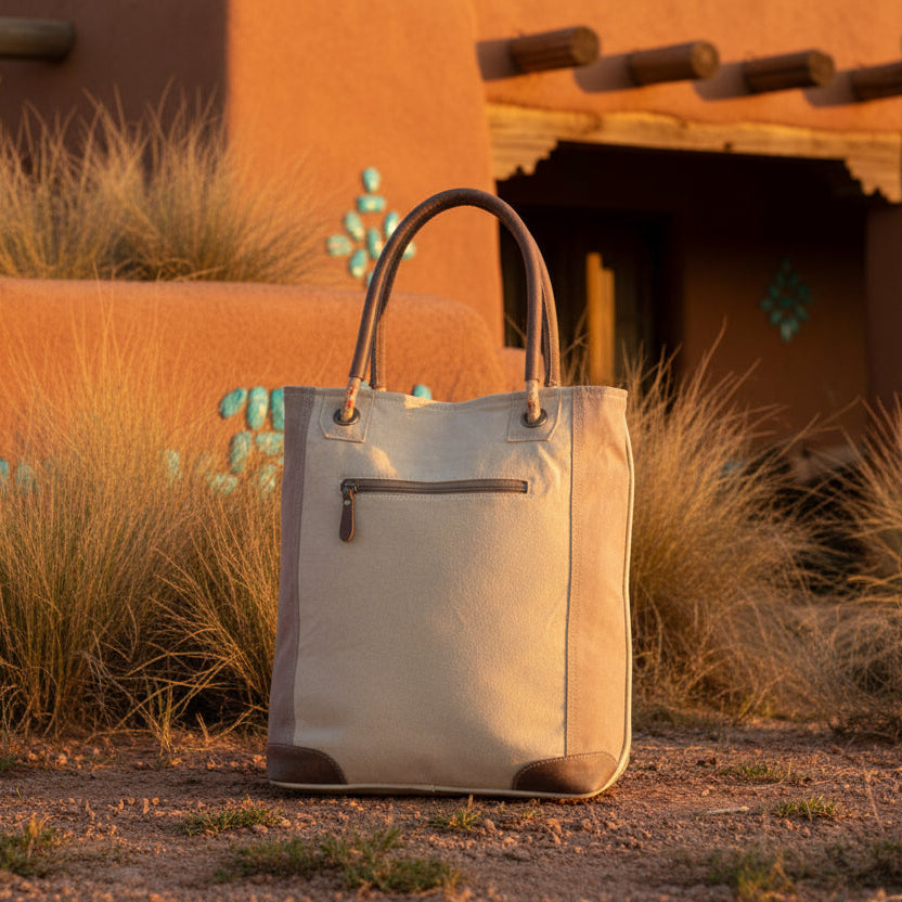Sepia Aster Tote Bag